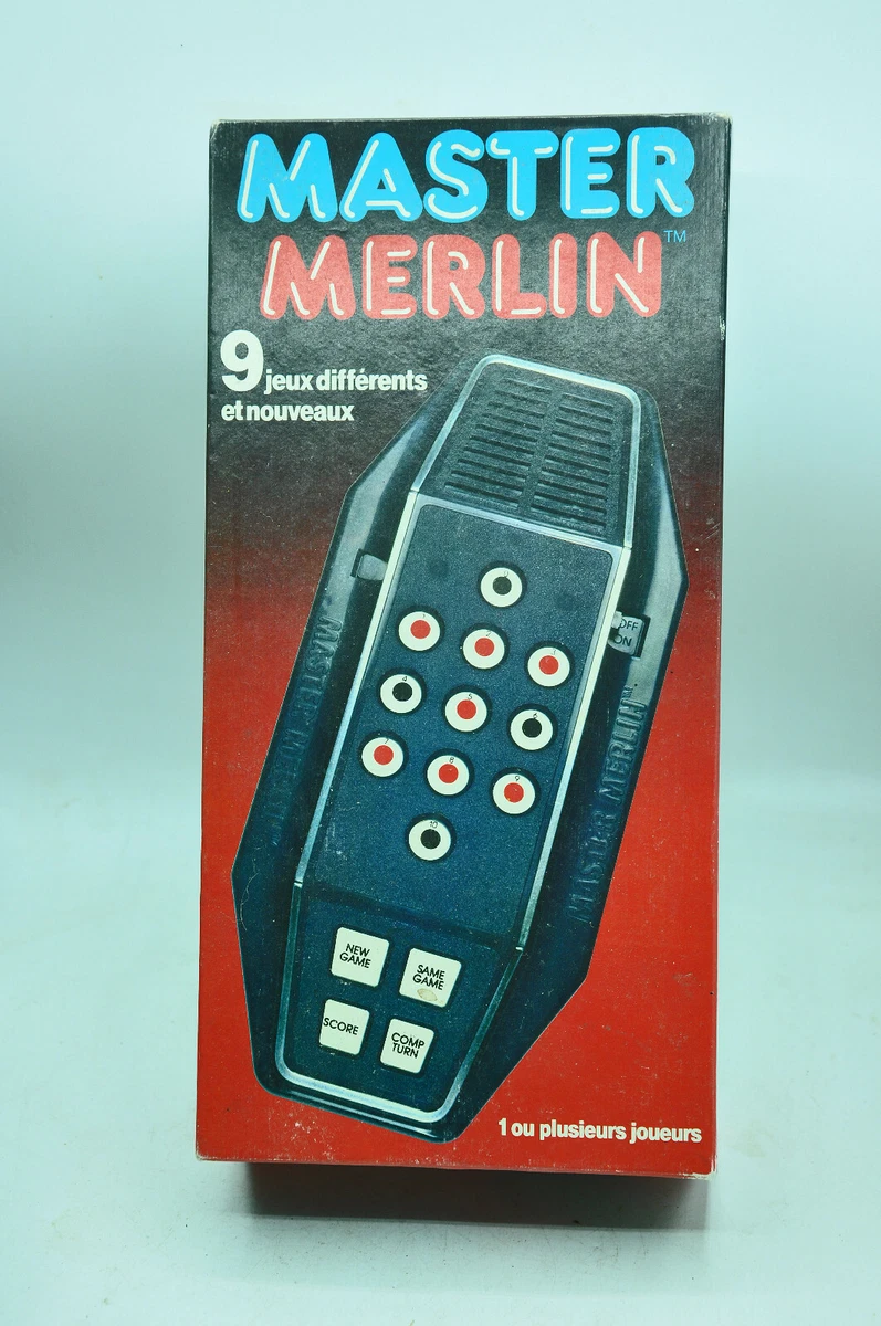 jeux électronique master merlin 9 jeux