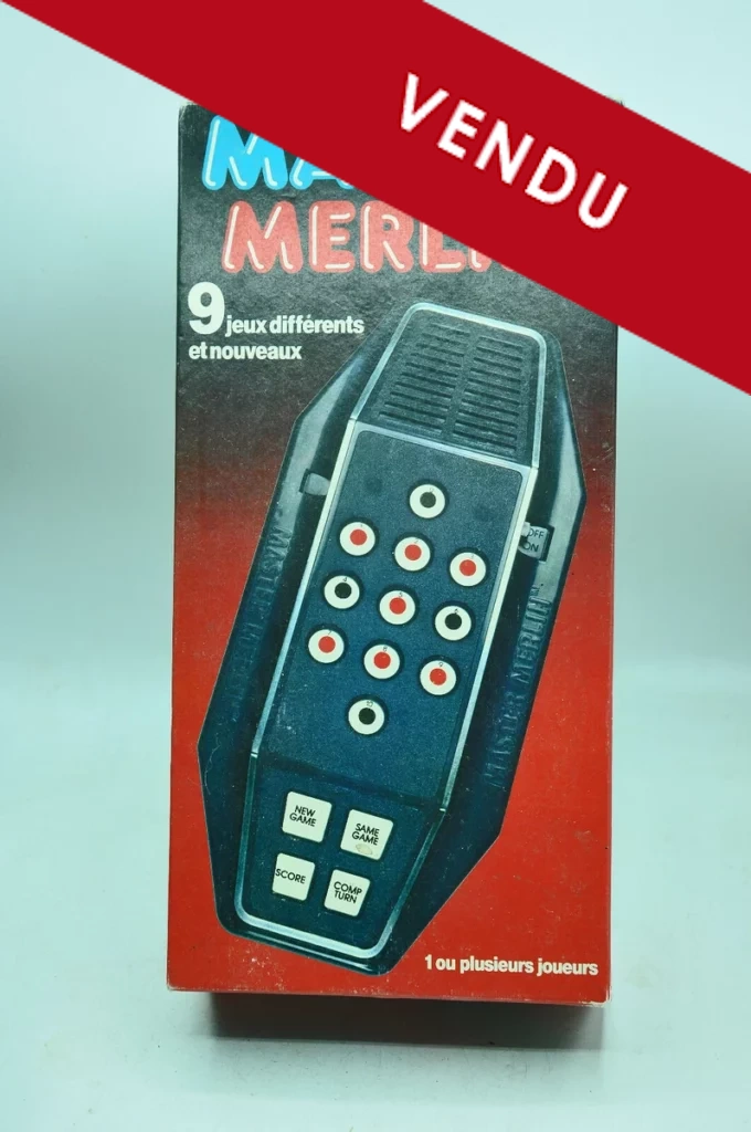 jeux électronique master merlin 9 jeux